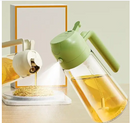 2-in-1 Oil Dispenser & Mist Spray Bottle 500ml | Leakproof Kitchen Tool