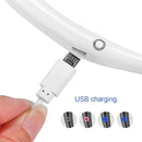 Hands-Free Portable Neckband Fan with LED Light | USB Rechargeable | 3 Speed
