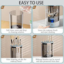 Electric Makeup Brush Cleaner & Dryer Machine | One-Button Operation | Fast Clean