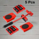 Heavy Duty Furniture Lifter Mover Tool Set with Wheel Pads | Easy Shifting
